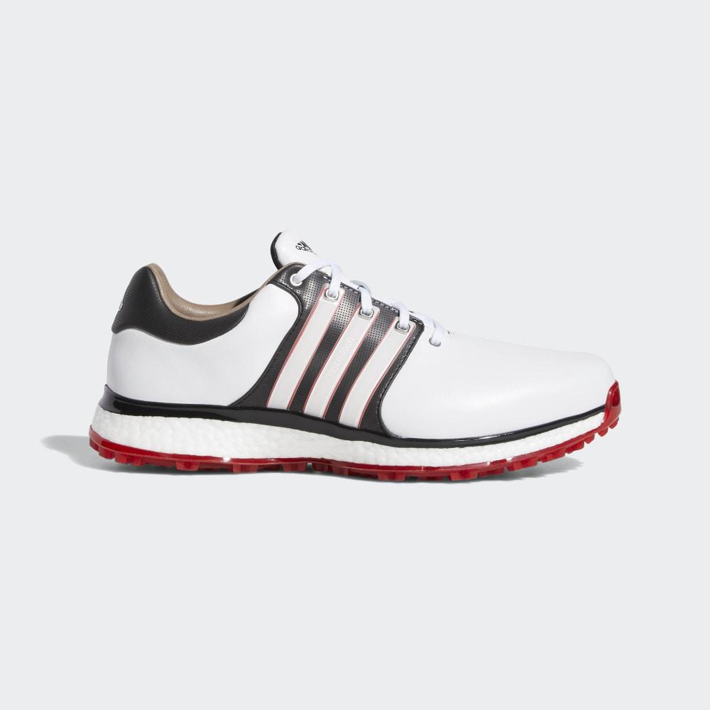 Pantofi Golf Adidas Tour360 XT-SL Wide Barbati Romania - Albi/Negrii/Rosii Inchis F34992